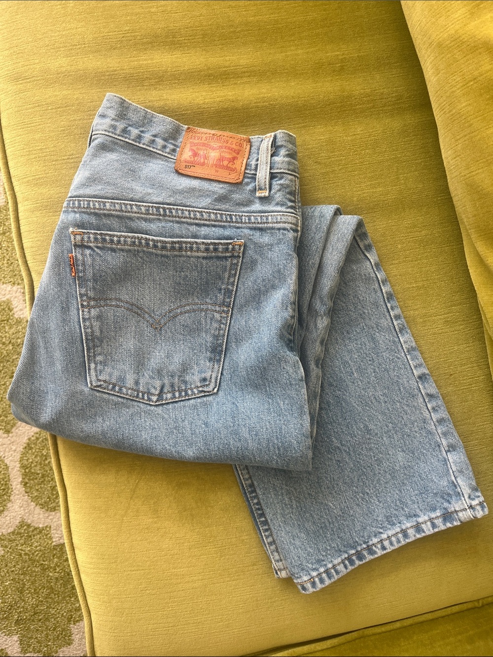 Levi’s Light Blue Straight-Fit Jeans